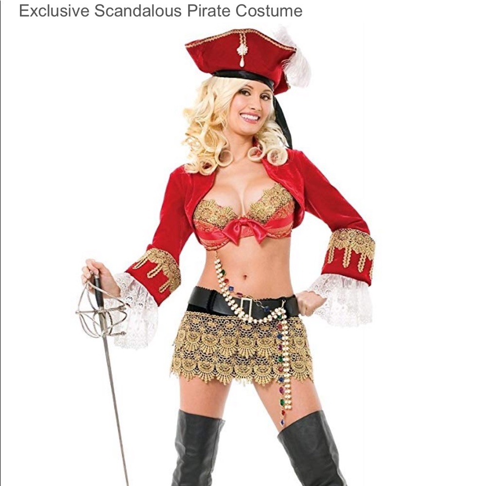 Halloween Sexy Scandalous Pirate costume